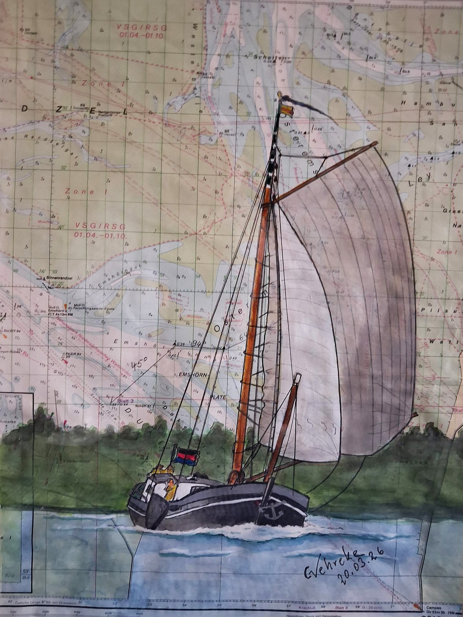 Maritime Malerei | Günther Vehreke
